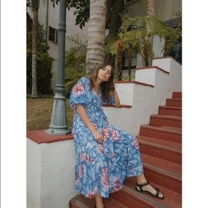 ❗️SALE❗️URBAN OUTFITTERS FLORAL WRAP DRESS